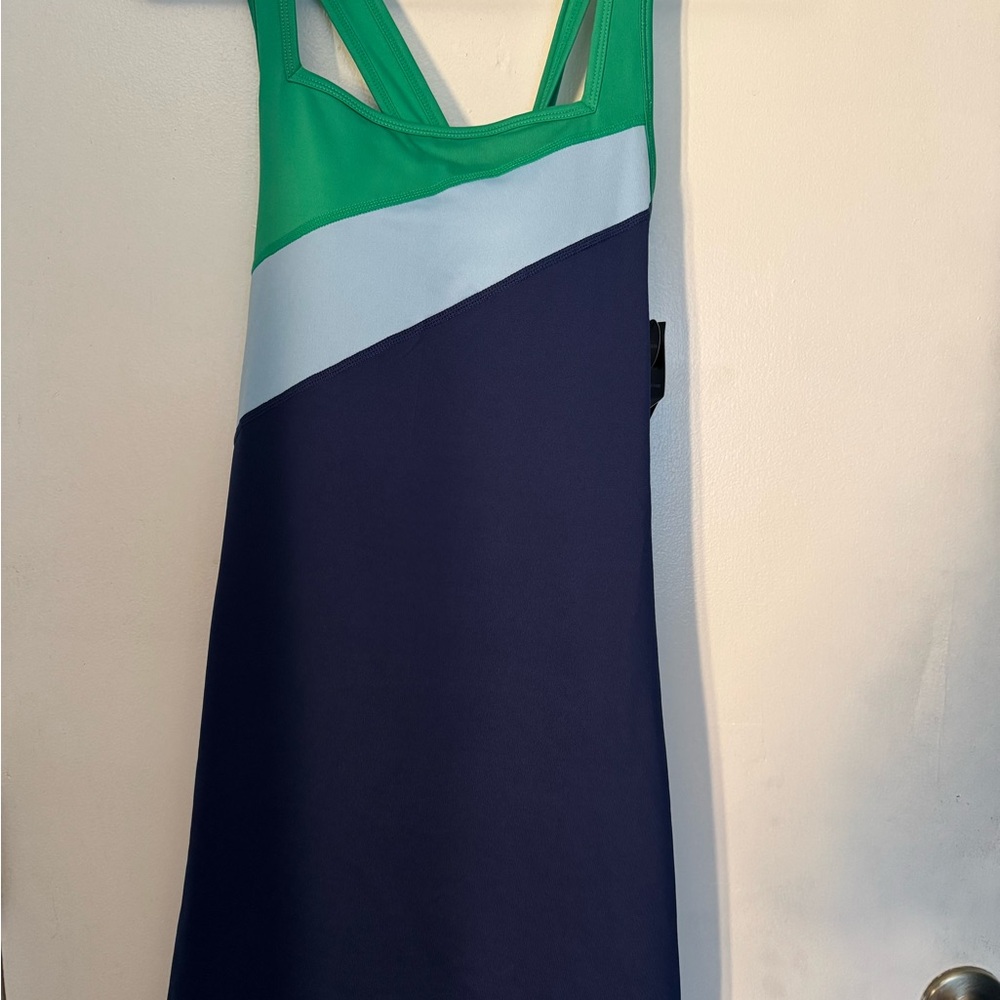 Ideology Colorblock Sleeveless Sport Dress